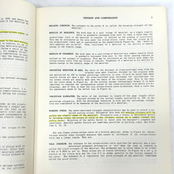 Schaums Outline Series: Strength Of Materials William A. Nash (1957) - Picture 6 of 7